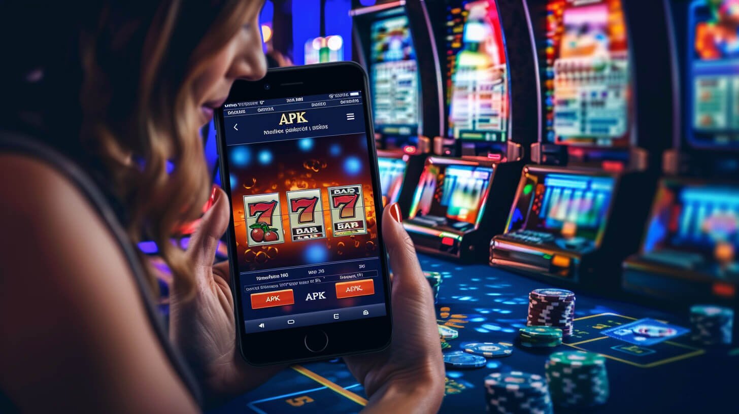 22mmk APP မိုဘိုင်းဖုန်းဖြင့် Live Casino Slots ဂိမ်းကစားနေသောမြင်ကွင်း